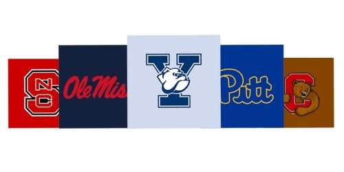 Logos de diversas universidades de Estados Unidos